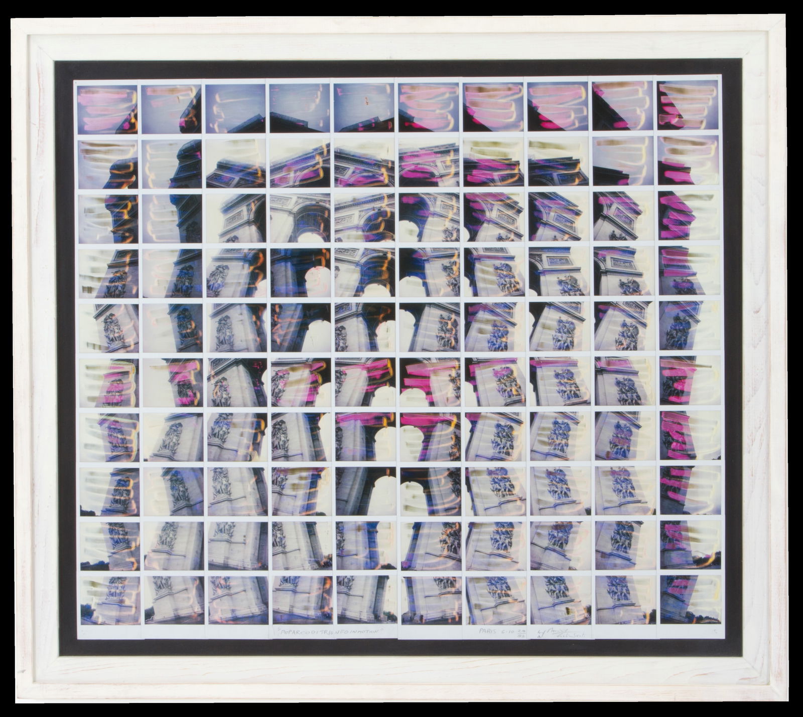 MAURIZIO GALIMBERTI. "POPARCO DI TRIUMPH IN MOTION, PARIS, 6.10.2003" (1 of 1)