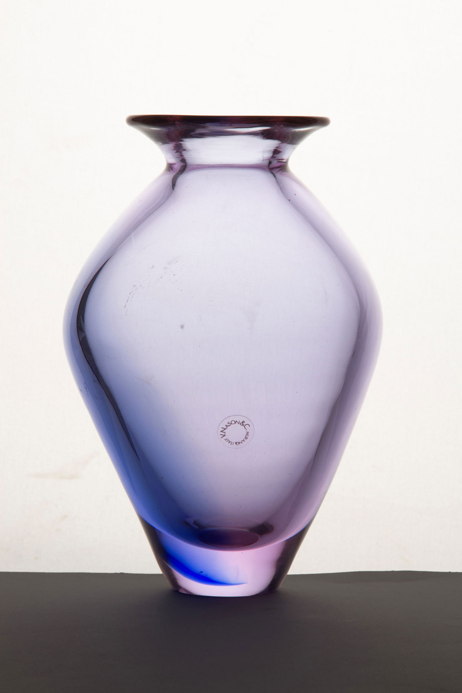 Purple vase. V. NASON & Co. (1 of 3)