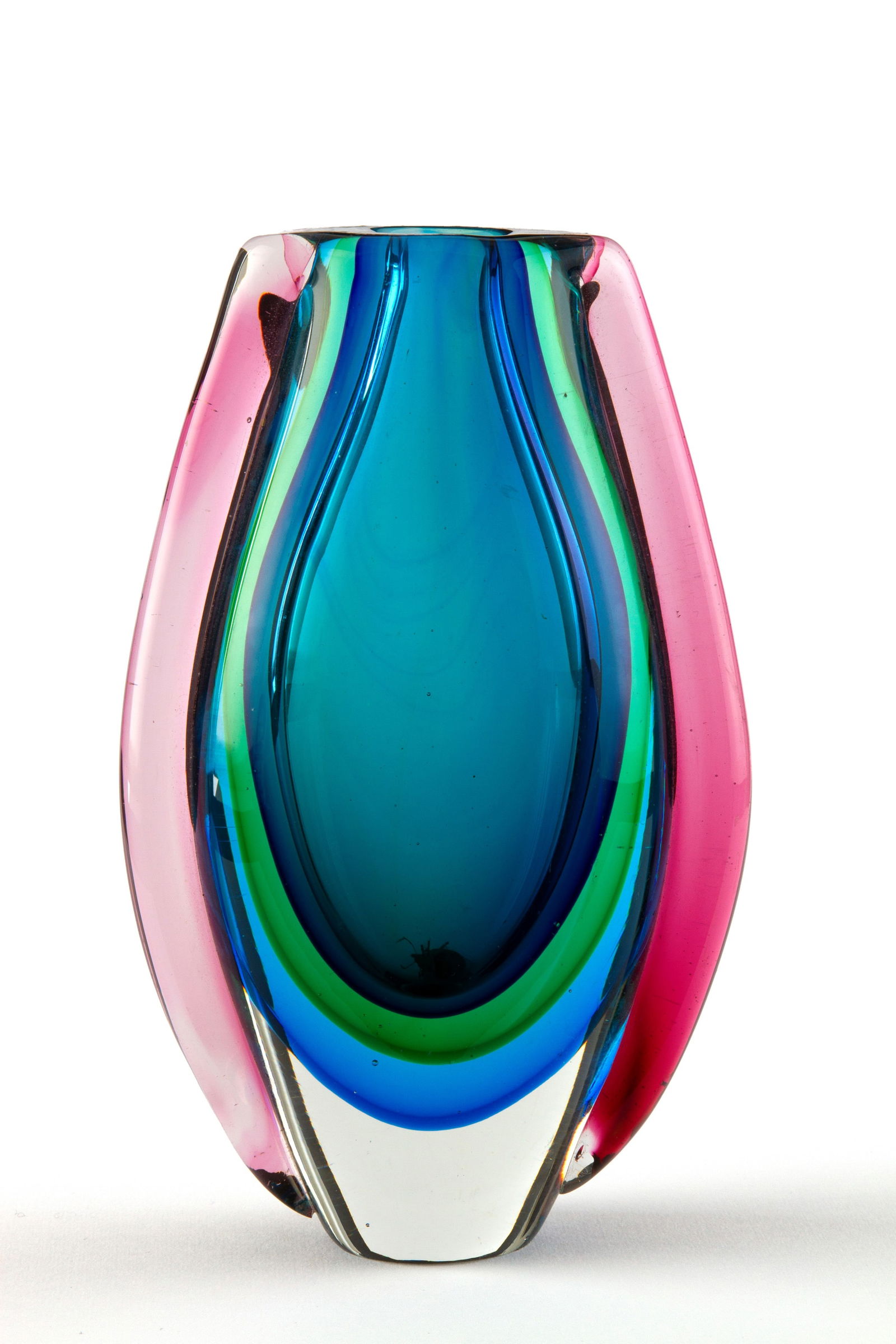 FLAVIO POLI. Submerged glass vase (1 of 4)