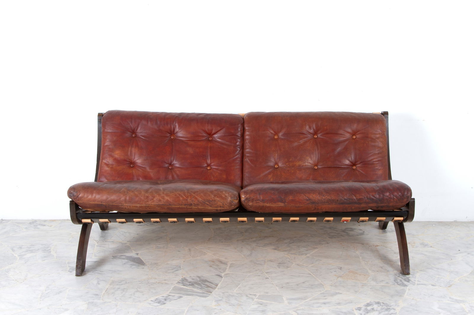 MARCO COMOLLI. Two-seater sofa model CP1 for DE PADOVA (1 of 4)