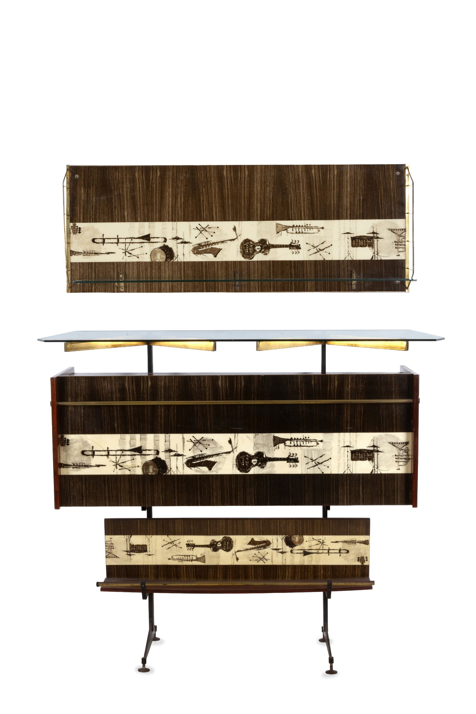LUIGI SCREMIN. Wooden bar counter (1 of 10)