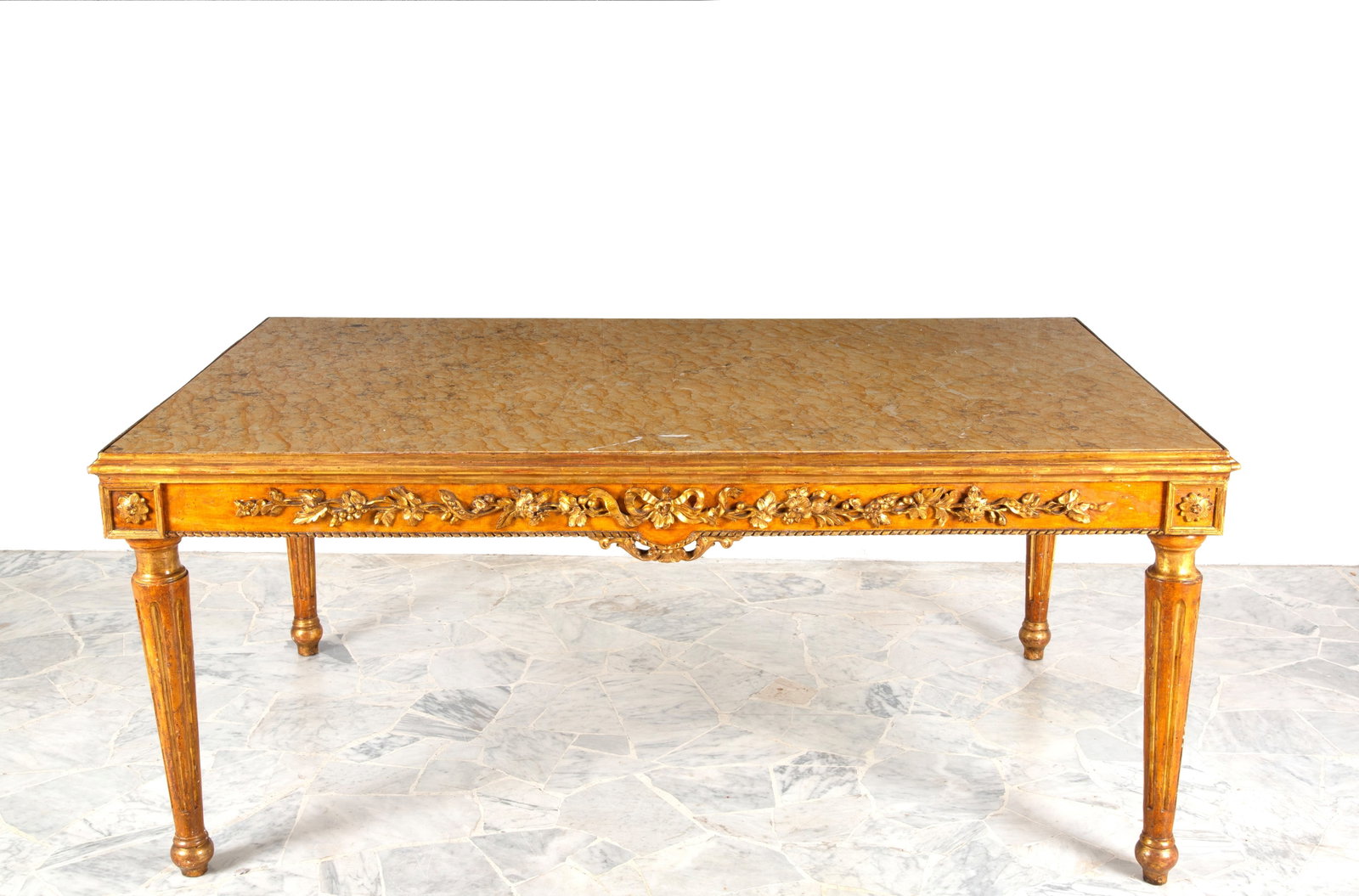Table with marble top - 2