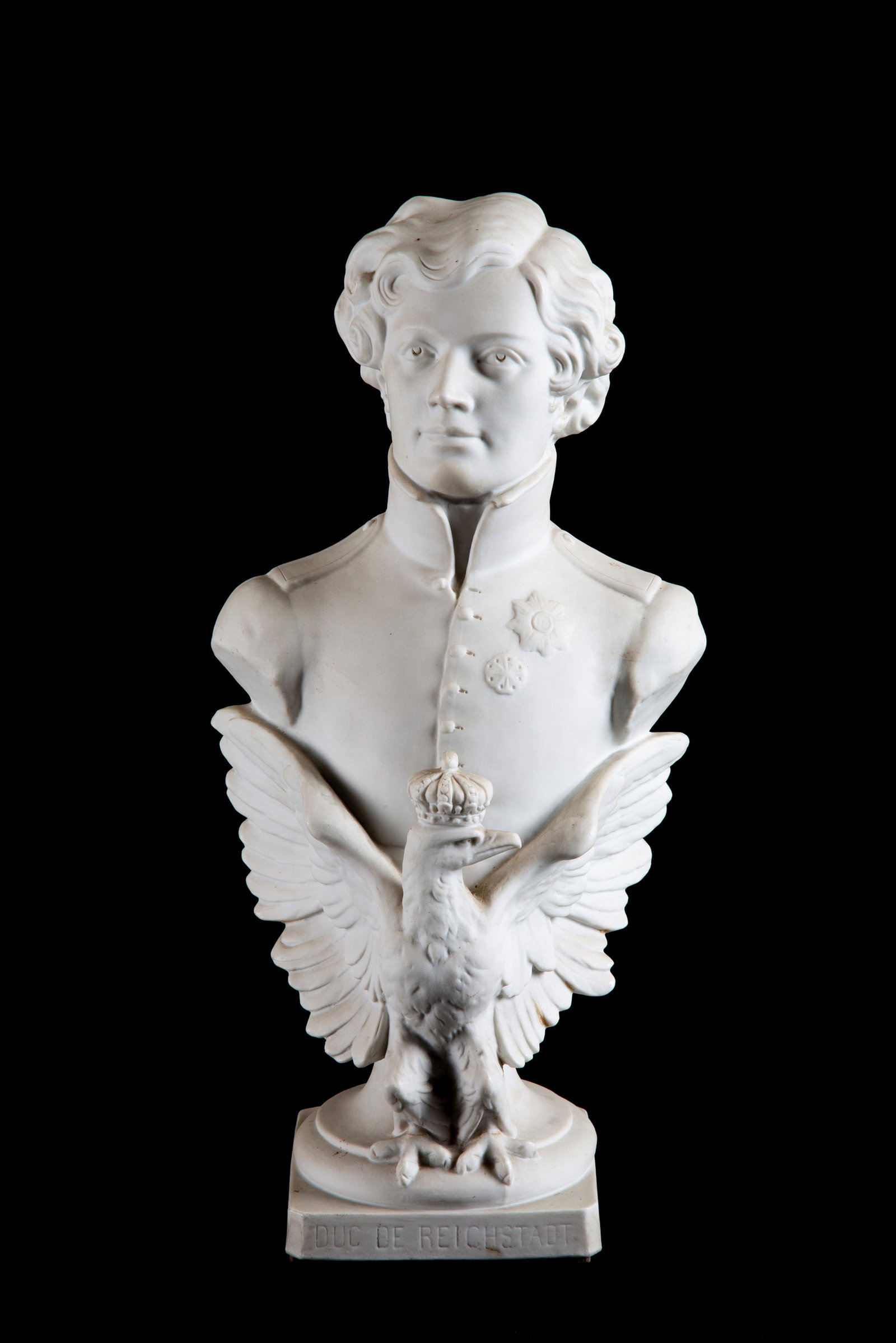 JAMES LOUIS. Scultura "BUSTO DEL DUCA DI REICHSTADT" (1 of 5)