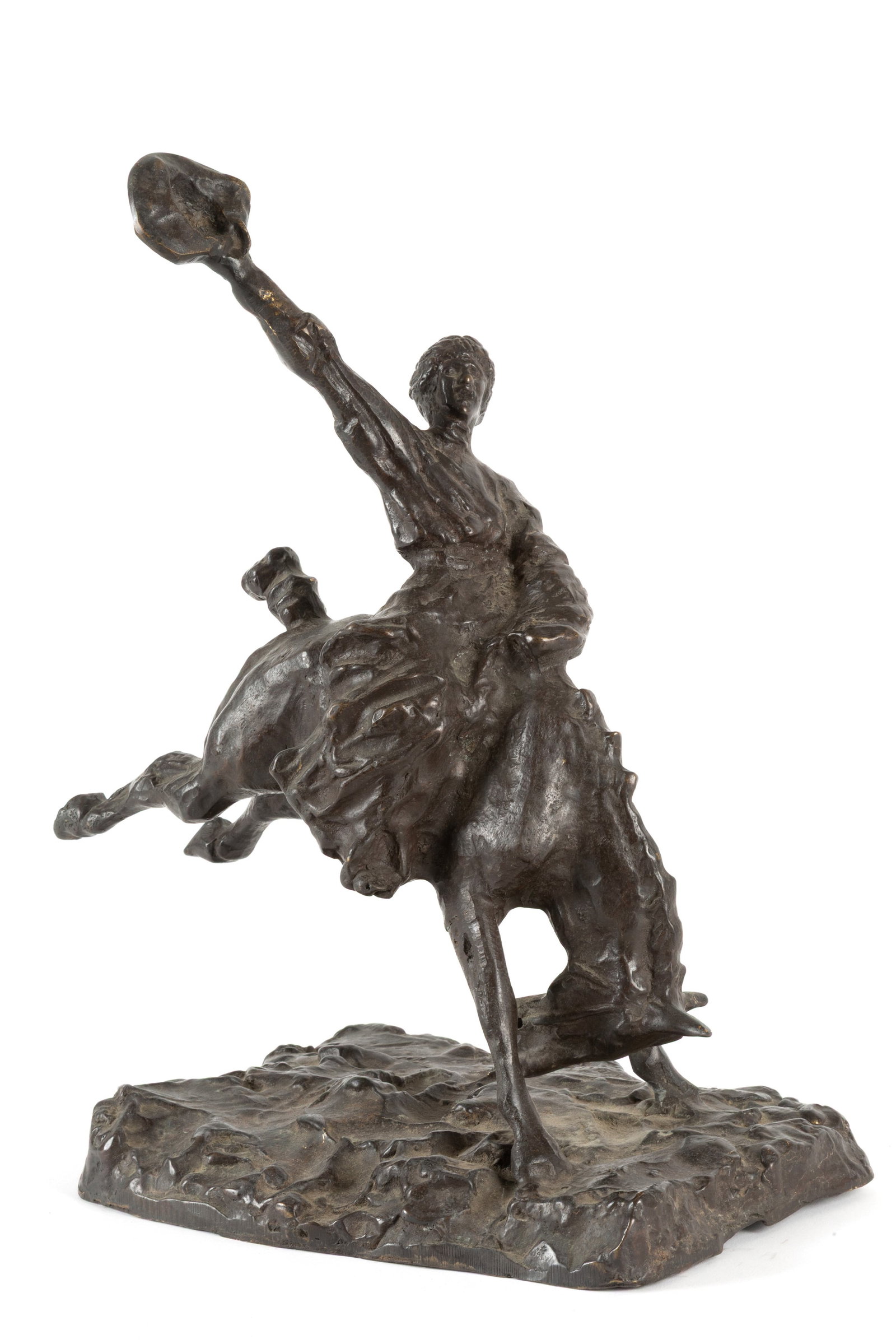 PAVEL PETROVITCH TROUBETZKOY (after). Scultura "RODEO" (1 of 6)
