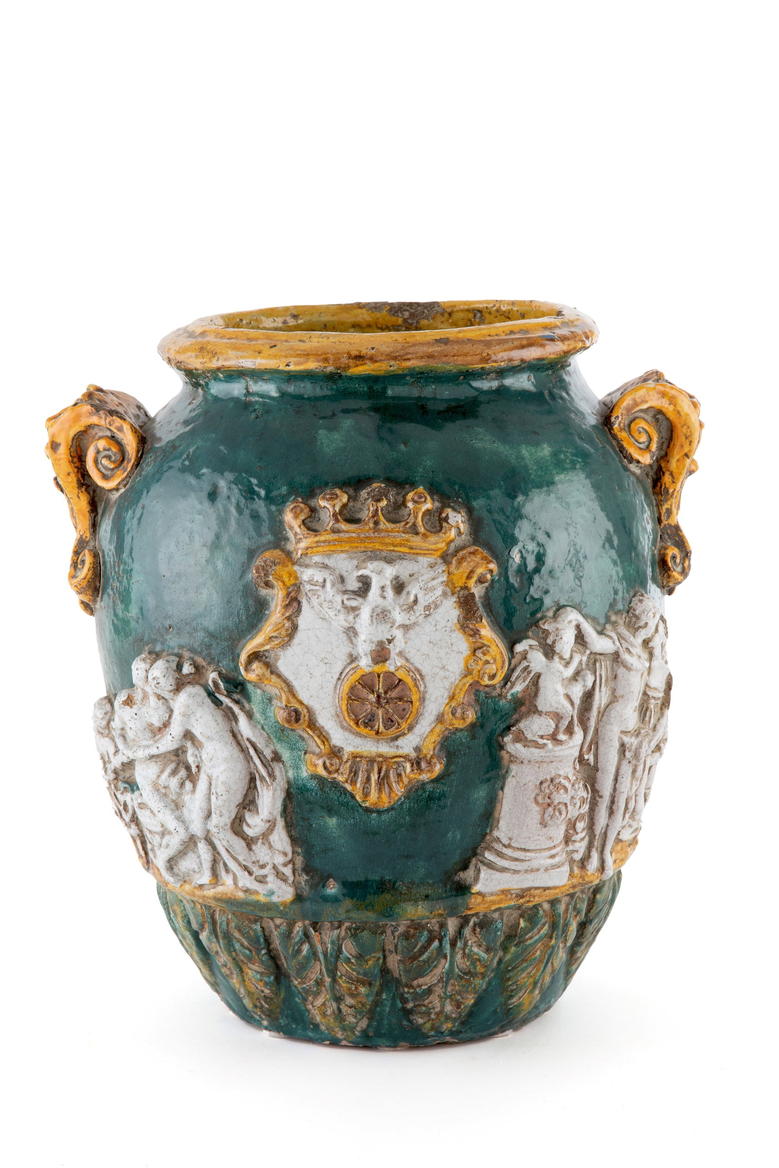 Majolica vase (1 of 7)
