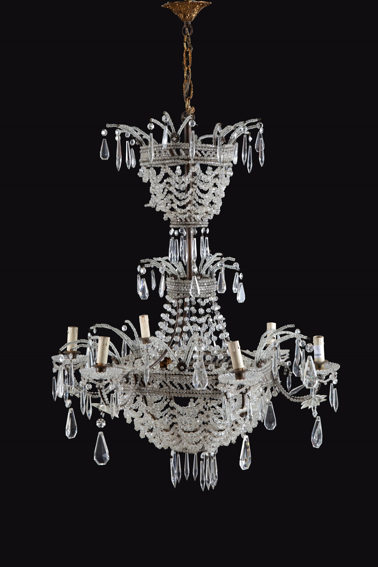 Basket chandelier (1 of 5)