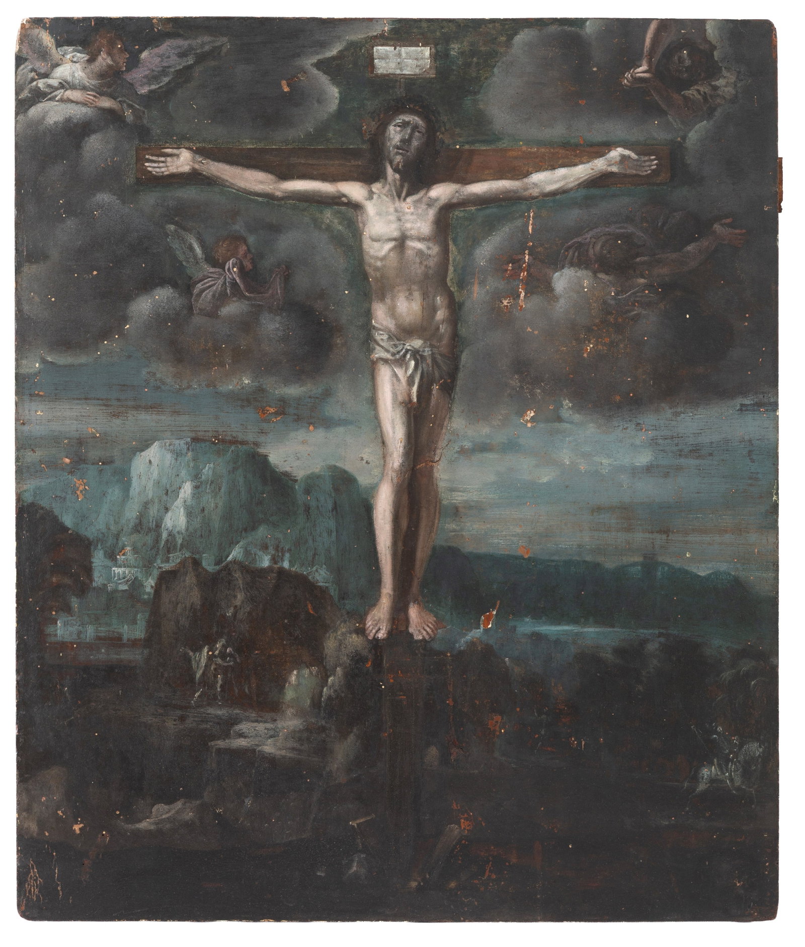 Dipinto "CROCIFISSIONE" (1 of 4)