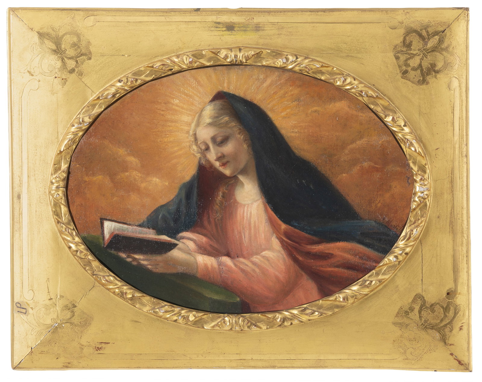 Painting "MADONNA WITH BOOK" (1 of 3)