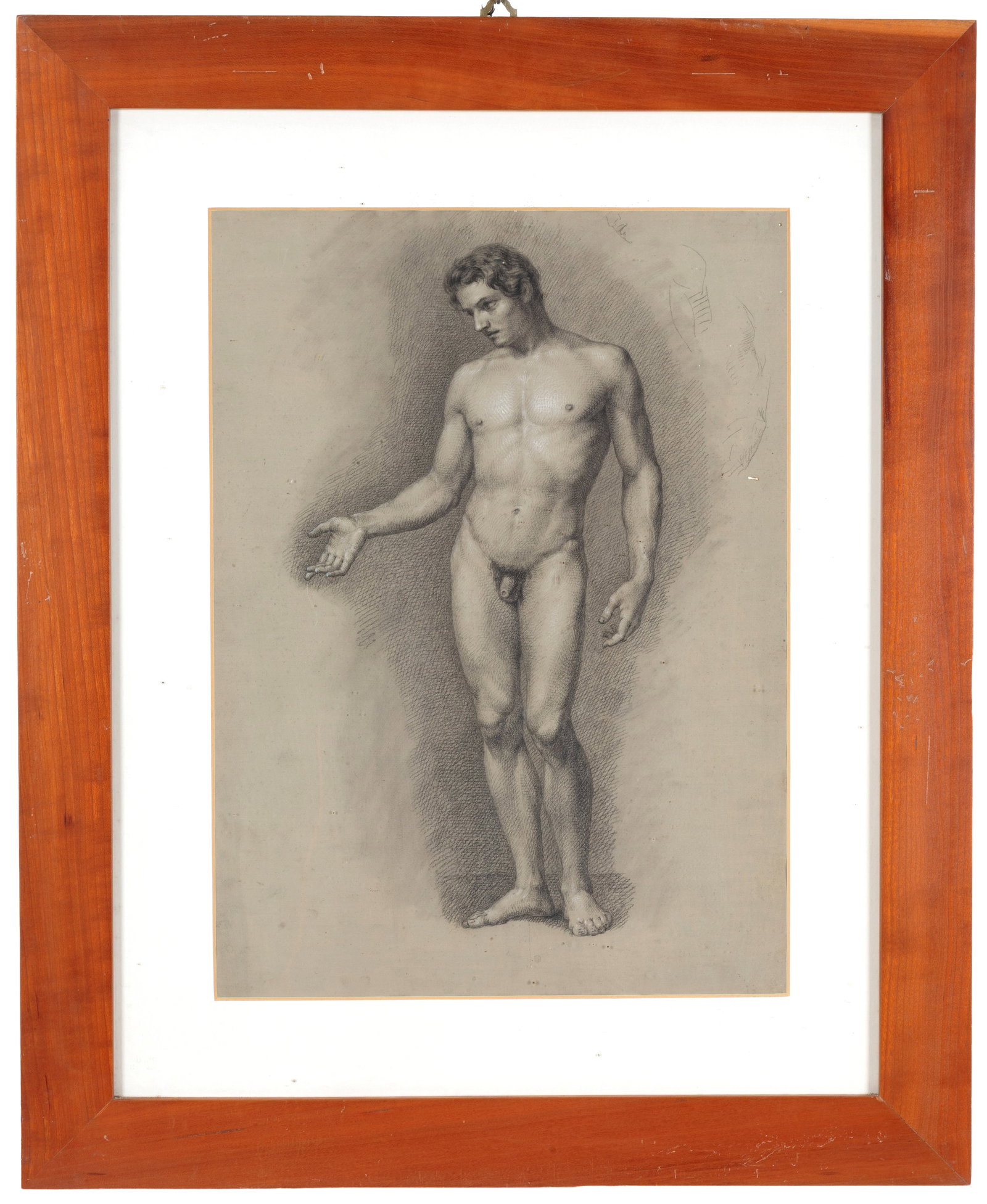 PLACIDO FABRIS. Disegno "NUDO MASCHILE" (1 of 2)