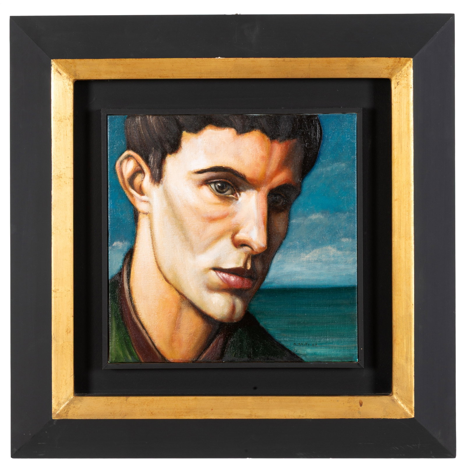 ALBERTO ABATE. Dipinto "TESEO" (1 of 3)