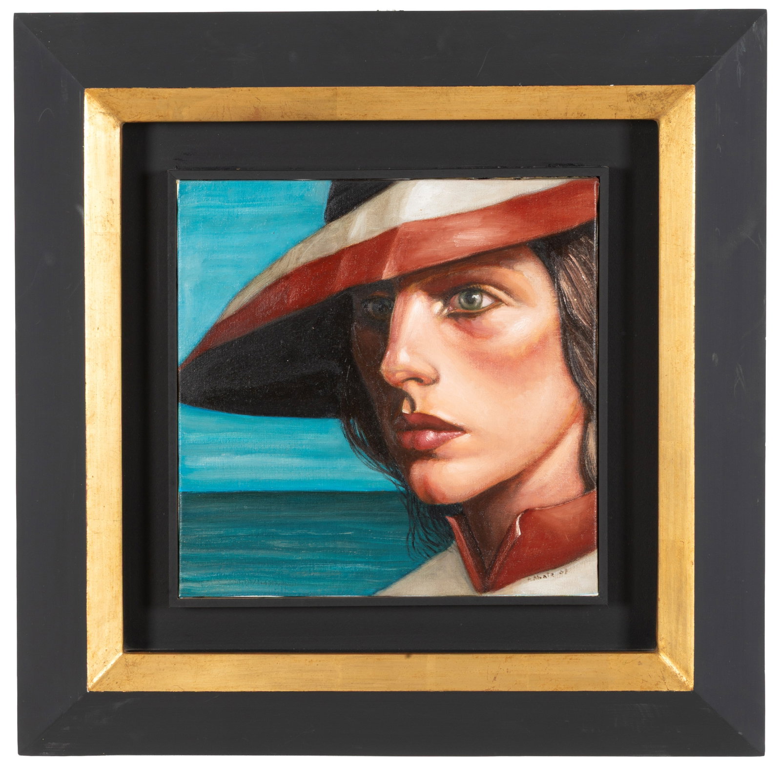 ALBERTO ABATE. Dipinto "ARIANNA" (1 of 3)