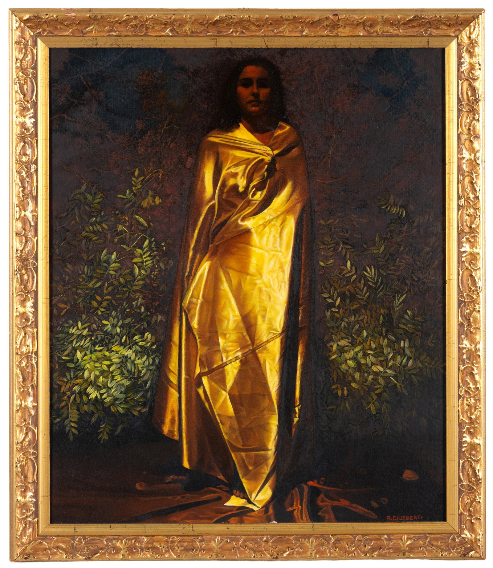ALESSANDRO GIUSBERTI. Dipinto "FIGURA" (1 of 4)