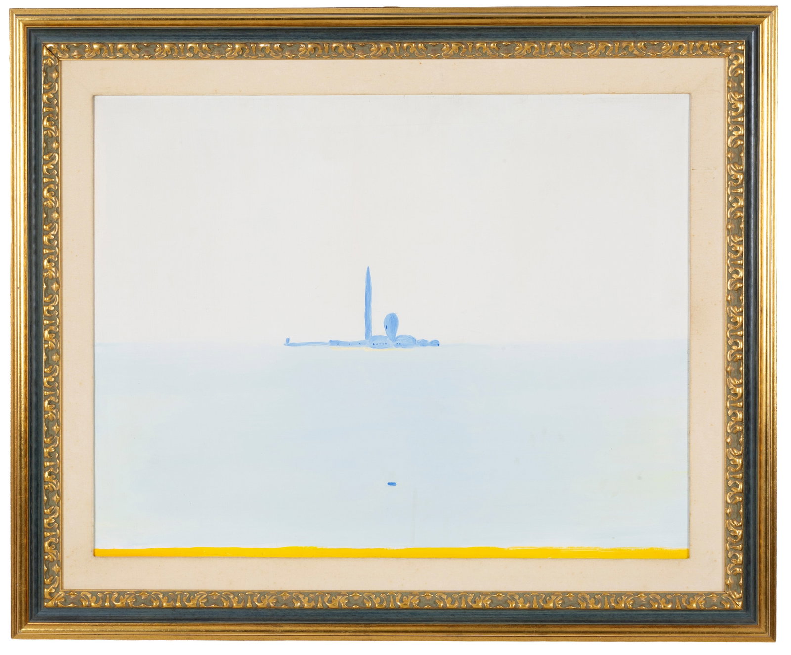 VIRGILIO GUIDI. Dipinto "GRANDE MARINA SAN GIORGIO" (1 of 4)