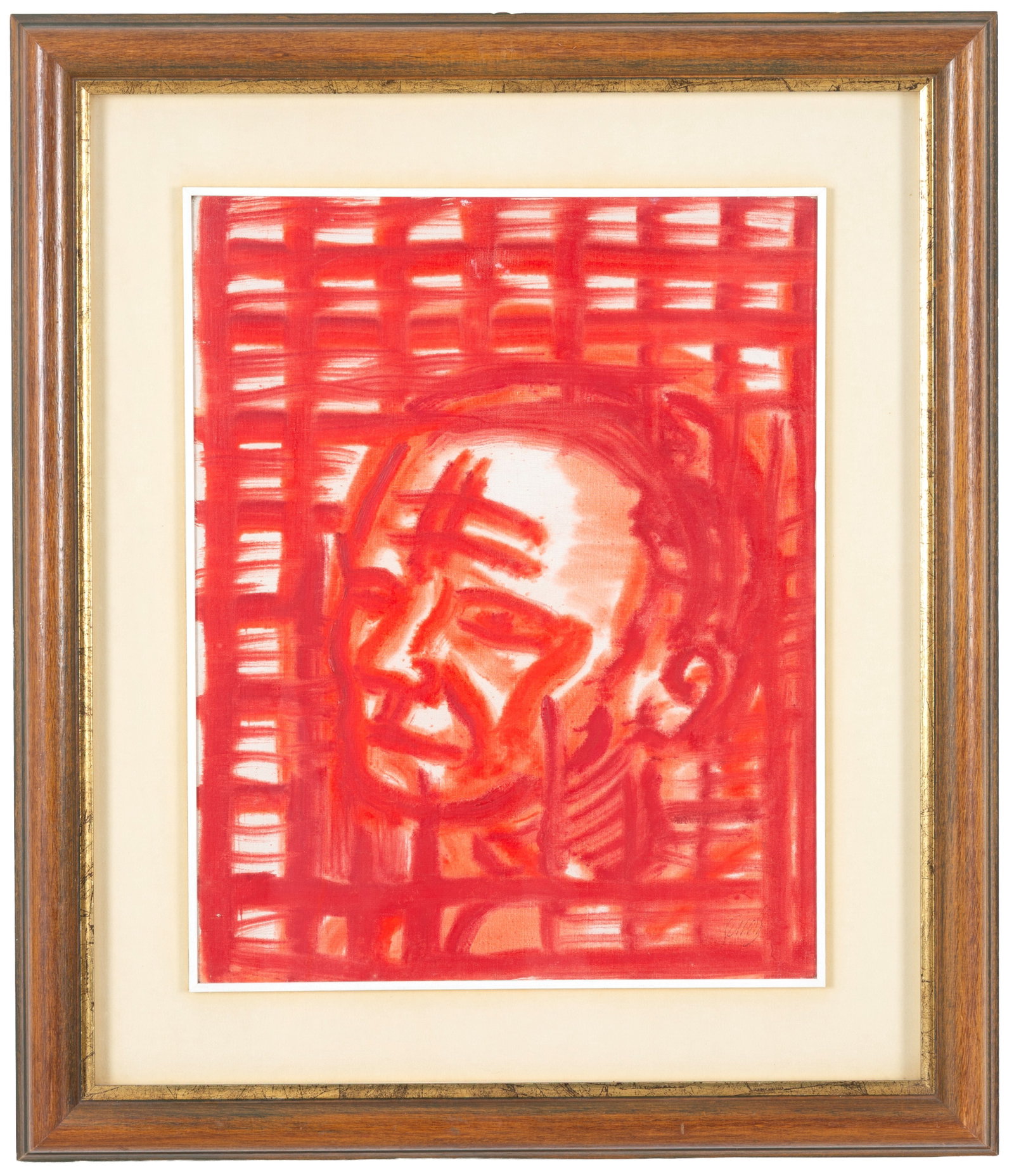 VIRGILIO GUIDI. Dipinto "AUTORITRATTO" (1 of 4)