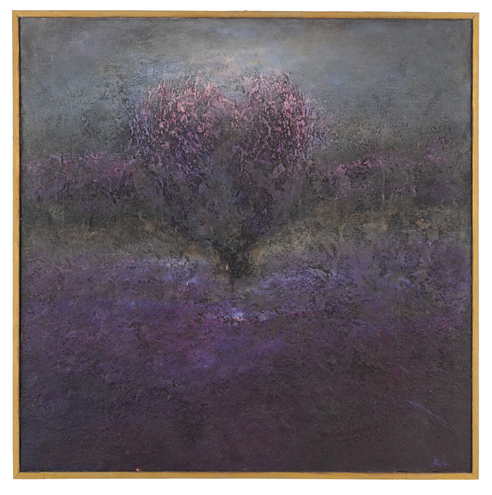 ELIO MONFRINI. Tecnica mista ?PAESAGGIO? (1 of 4)