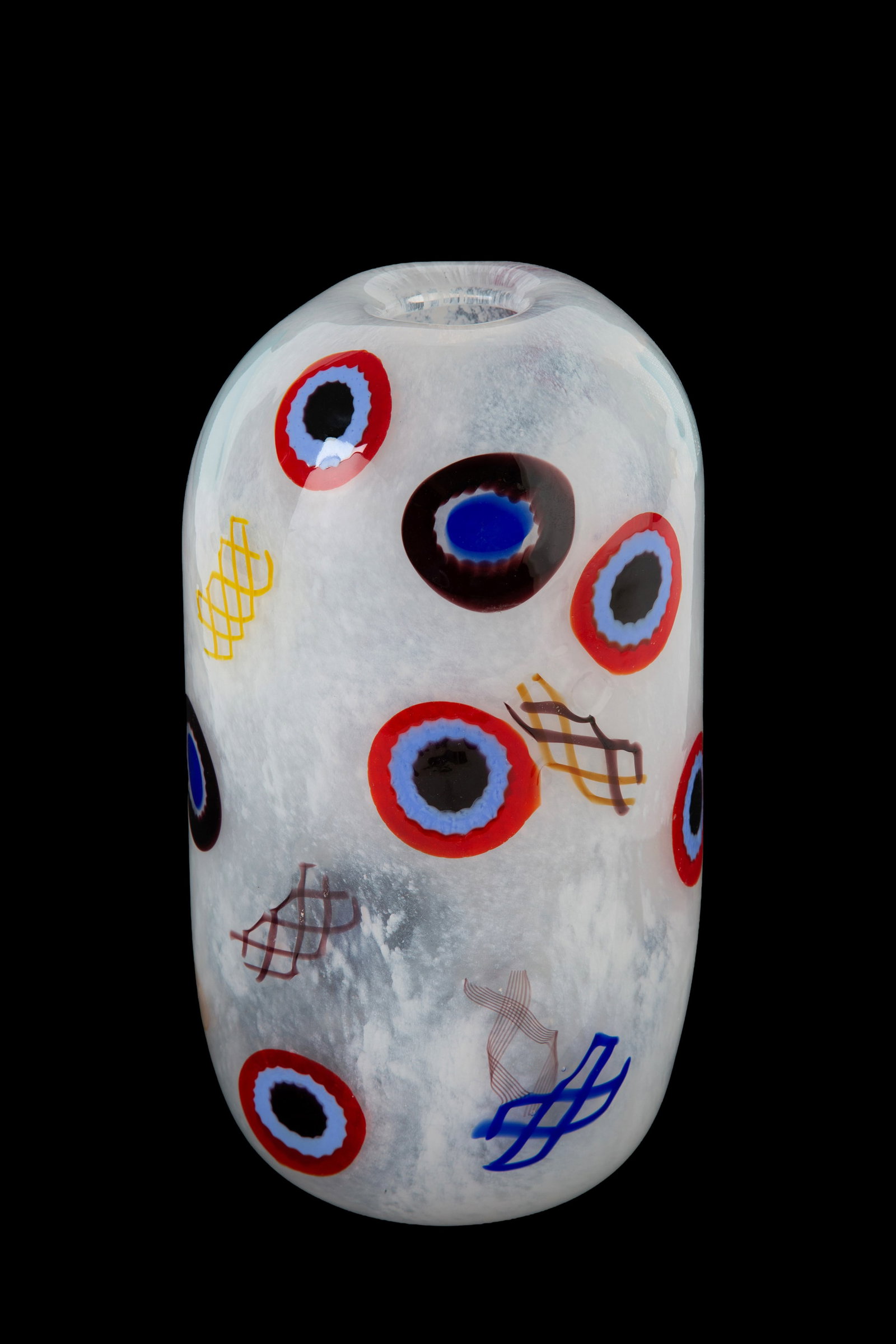 GIUSTO TOSO (disegno di). Vaso con murrine per VETRERIA AURELIANO TOSO (1 of 5)