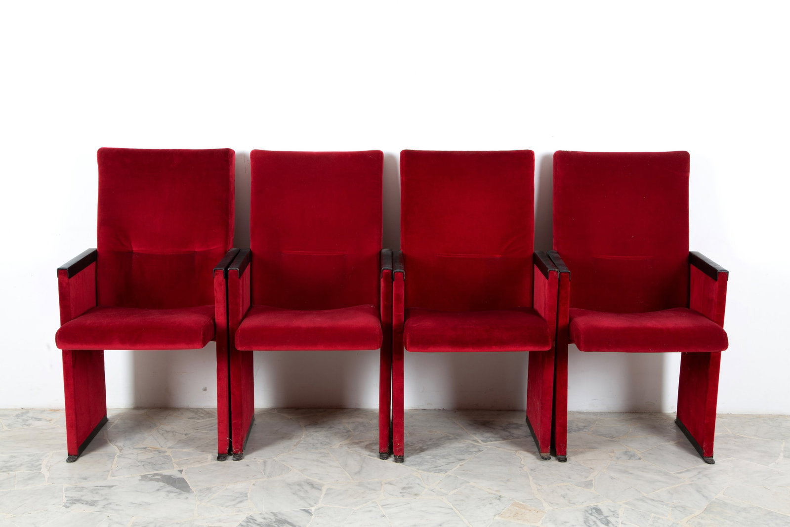 CARLO SCARPA. Four theater seats (1 of 3)