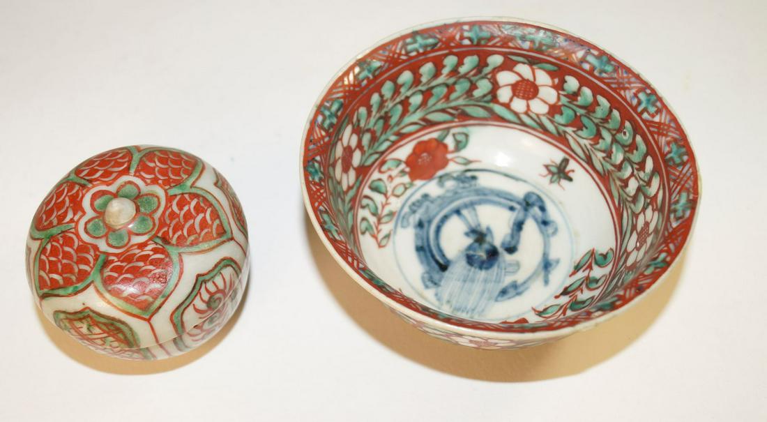 Chinese Bowl (D. 11,5 cm), Swatow style (1 of 1)