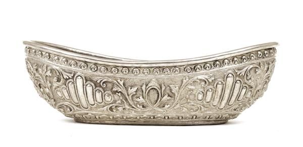 Old Tibetan Tibet Repousse Silver Bowl Yamantaka - 3