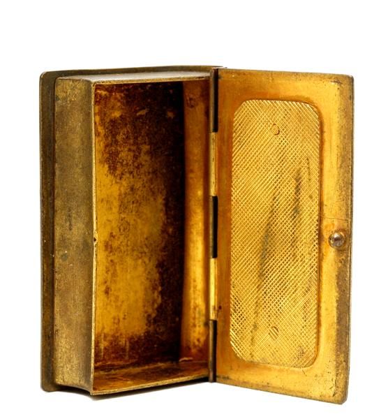 Japanese Mixed Metal Komai Match Safe Figurine - 7