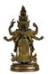 2985: 19C Chinese Tibetan Bronze Buddha Heads Arms - 8
