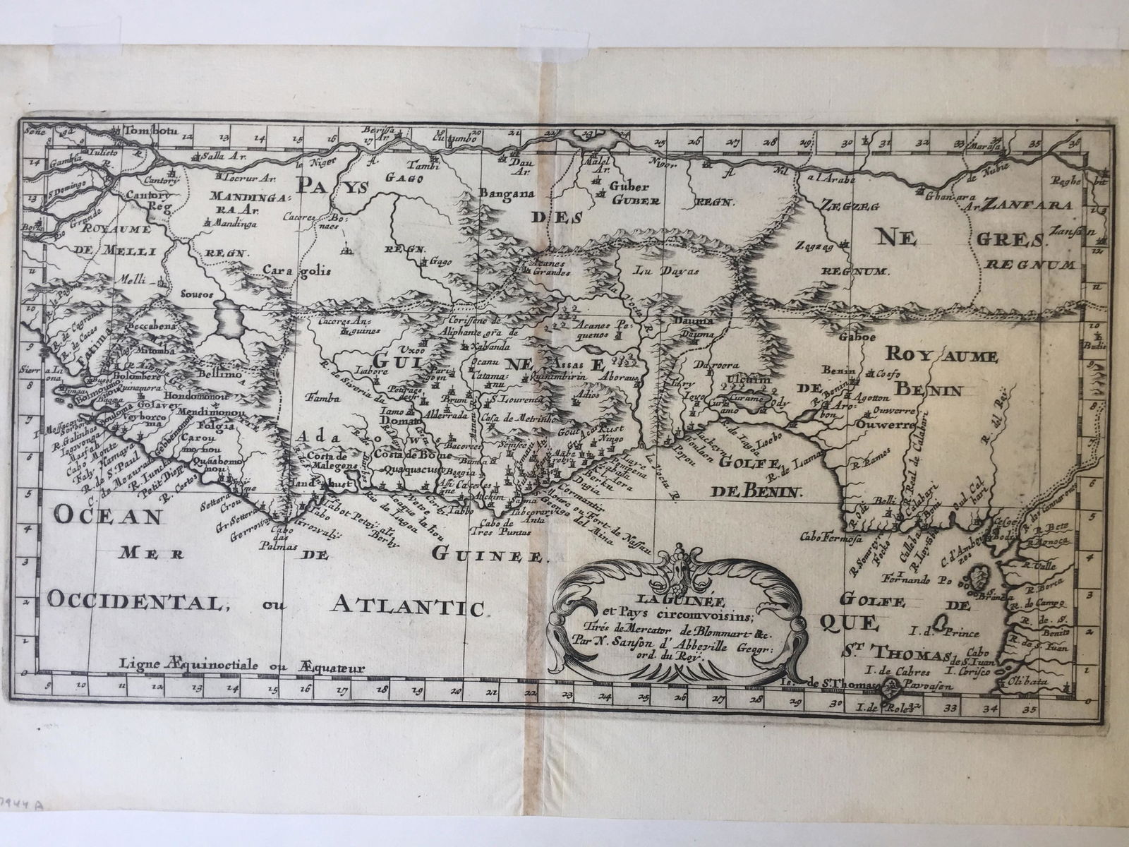 Lot of 6 Maps of Africa 1618-1813 (1 of 6)