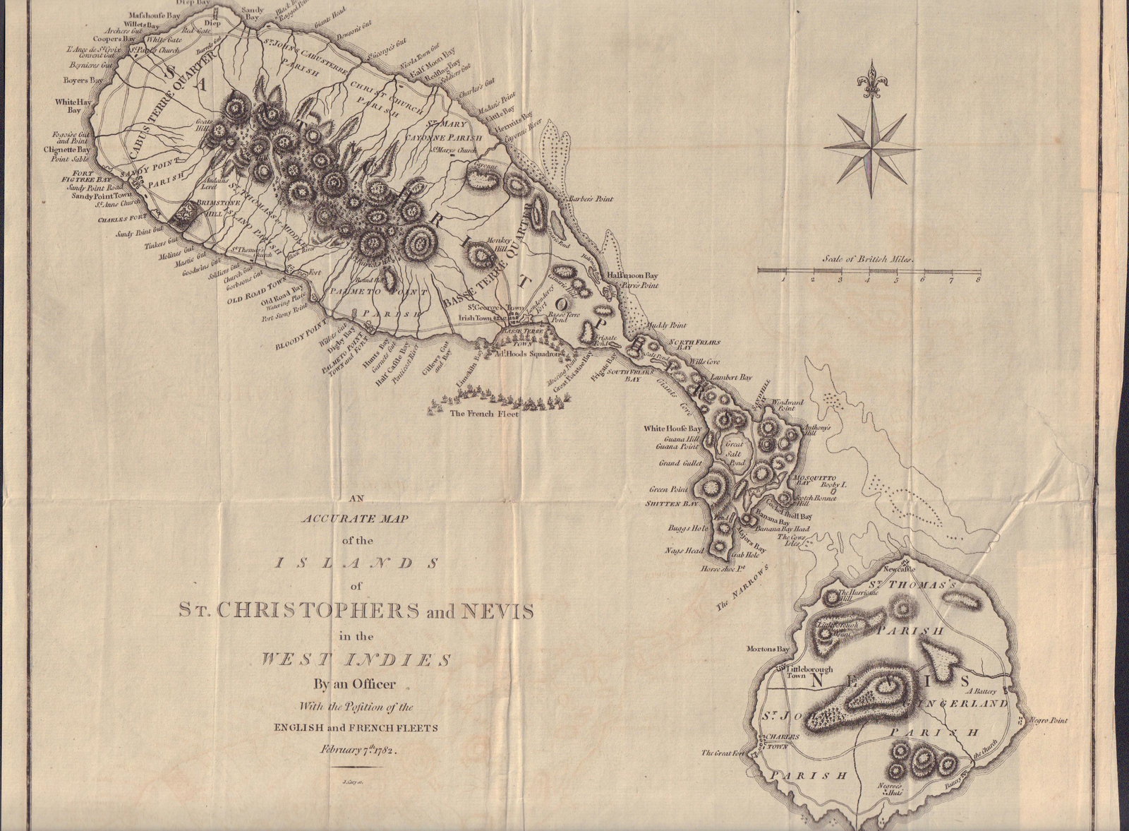 An Accurate Map of the Islands of St. Christopher and (1 of 1)