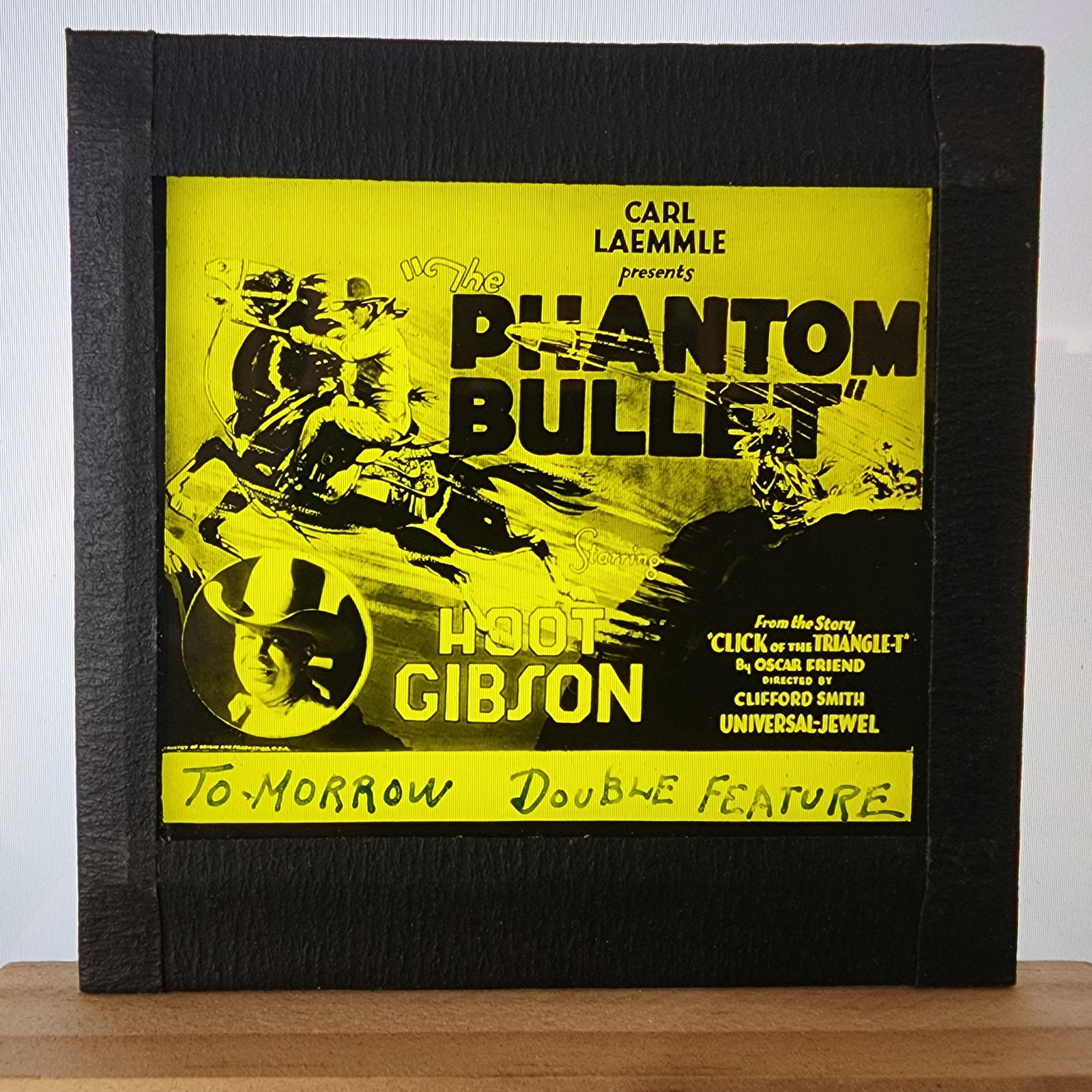 Magic Lantern Movie Slide: Phantom Bullet, 1926 (1 of 1)