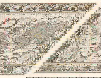 Nova Totius Terrarum Orbis Geographica ac Hydrographica Tabula (4th State)