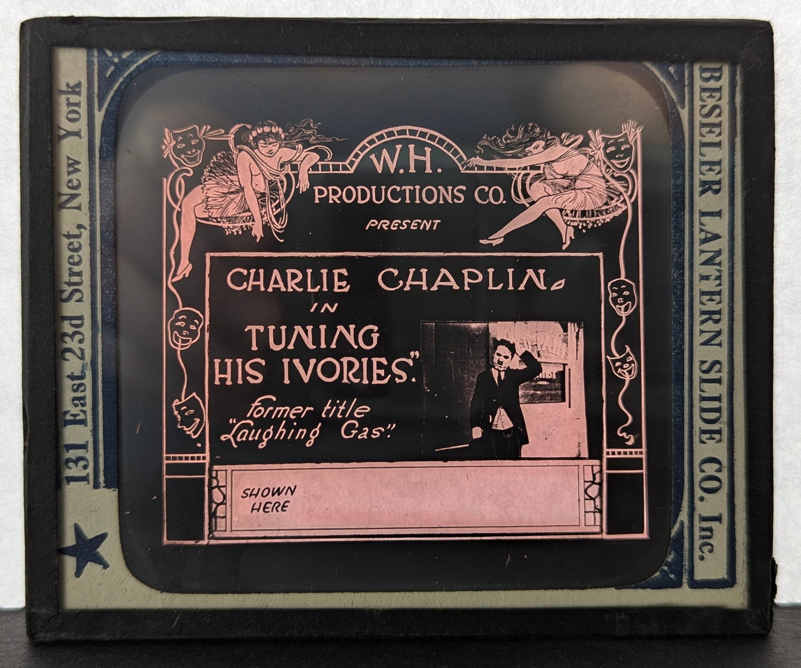 Tuning His Ivories A.K.A Laughing Gas w/ Charlie Chaplin: AKA Laughing Gas, silent film with Charlie Chaplin - Laughing Gas is a 1914 film starring Charlie Chaplin. The film is also known as Busy Little Dentist, Down and Out, Laffing Gas, The Dentist, and Tu