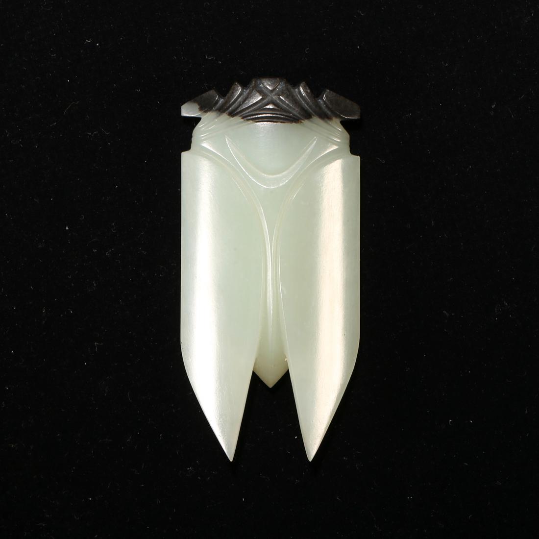 A WHITE JADE CICADA (1 of 6)