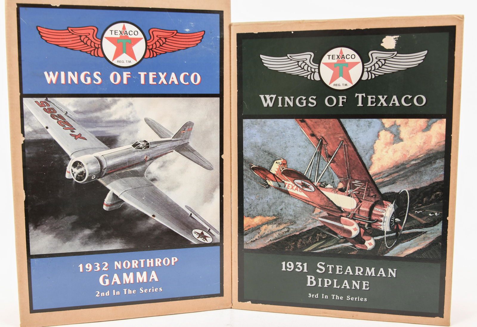texaco metal airplanes