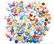 20TH C. OPAQUE SWIRL MARBLES