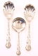 REED & BARTON STERLING SILVER TARA SPOONS - LOT OF 3