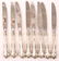 GORHAM STERLING SILVER KING EDWARD KNIVES - LOT OF 8