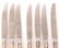 GORHAM STERLING SILVER CHANTILLY KNIVES - LOT OF 7 - 4