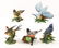 LENOX PORCELAIN BIRD FIGURINES - LOT OF 5 - 5
