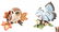 LENOX PORCELAIN BIRD FIGURINES - LOT OF 5 - 2