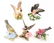 LENOX PORCELAIN BIRD FIGURINES - LOT OF 5