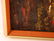 ABSTRACT NIGHTTIME CITYSCAPE FRAMED OIL PAINTING - 3