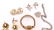 10K GOLD, STERLING SILVER AND COSTUME JEWELRY - 2