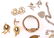 10K GOLD, STERLING SILVER AND COSTUME JEWELRY - 3