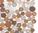WORLD COIN CURRENCY 4+ LBS - 7