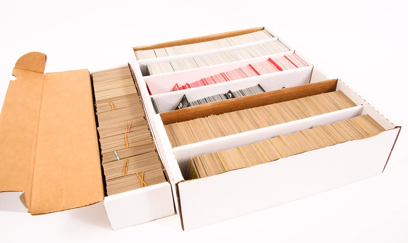1987 TOPPS & 1992-93 TRIPLE PLAY BASEBALL CARDS - 3000+: 1987 TOPPS & 1992-93 TRIPLE PLAY BASEBALL CARDS - 3000+ Lot of three boxes of baseball cards, including 1987 Topps (2) and 1992 and 1993 Triple Play (1). Spot checked, not verified for completeness.