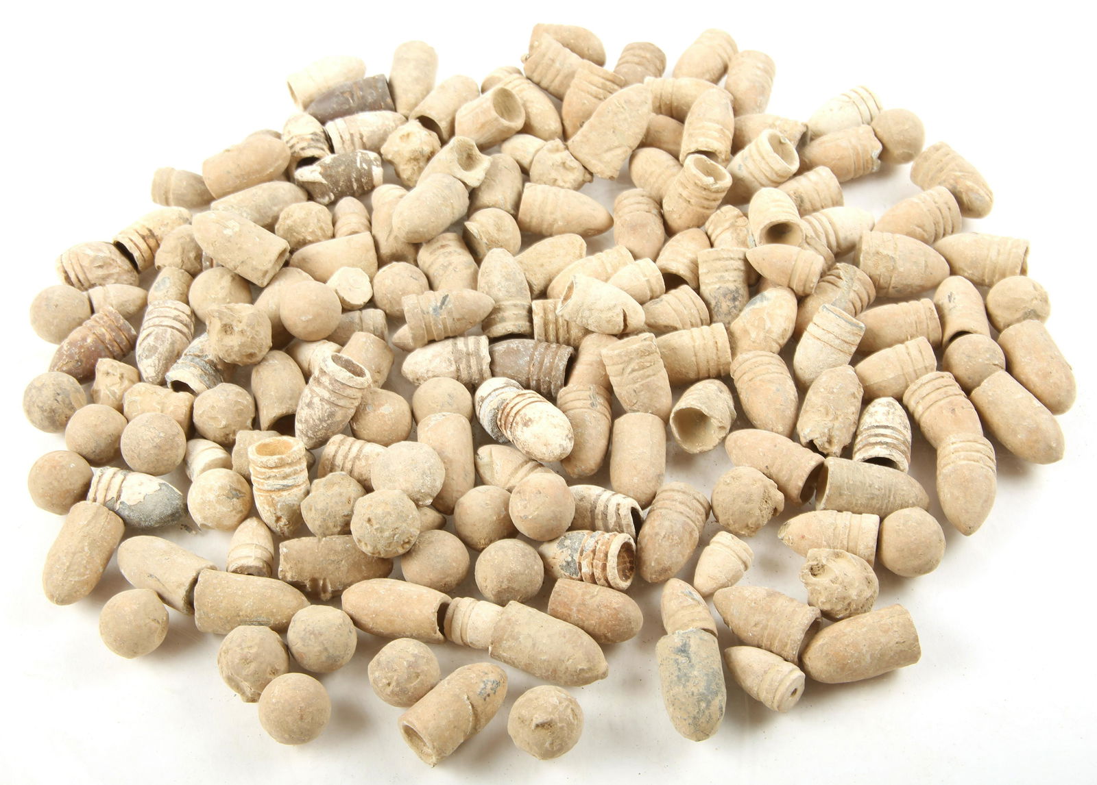 CIVIL WAR ERA DUG MINIE BALLS & MUSKET BALLS - FLORIDA (1 of 5)