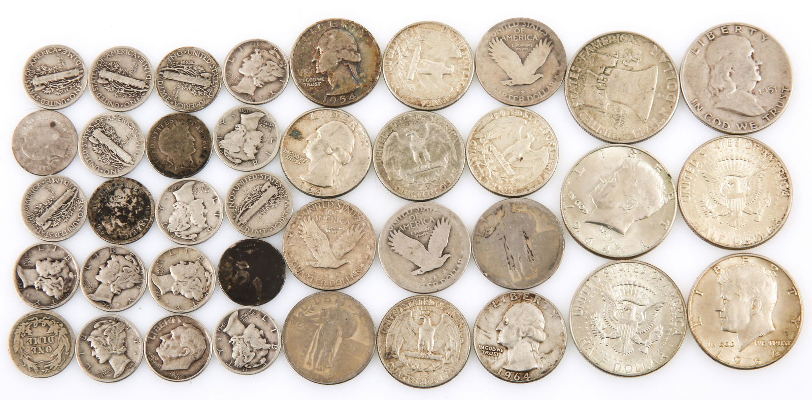 90% SILVER UNITED STATES COINAGE - $8.00 FACE VALUE (1 of 1)