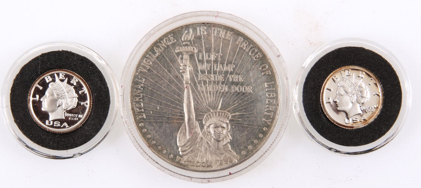 UNITED STATES .999 FINE SILVER ROUNDS - 1.1 OZ (1 of 2)