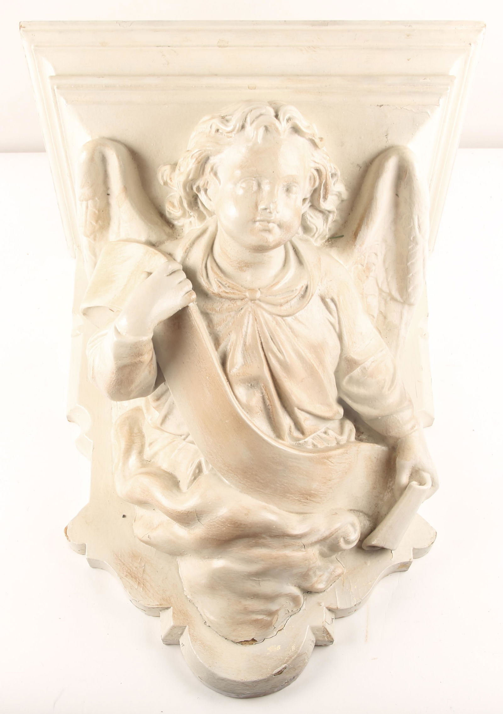 20TH C. ANGEL WALL SCONCE FROM NEVADA CHURCH (1 of 8)