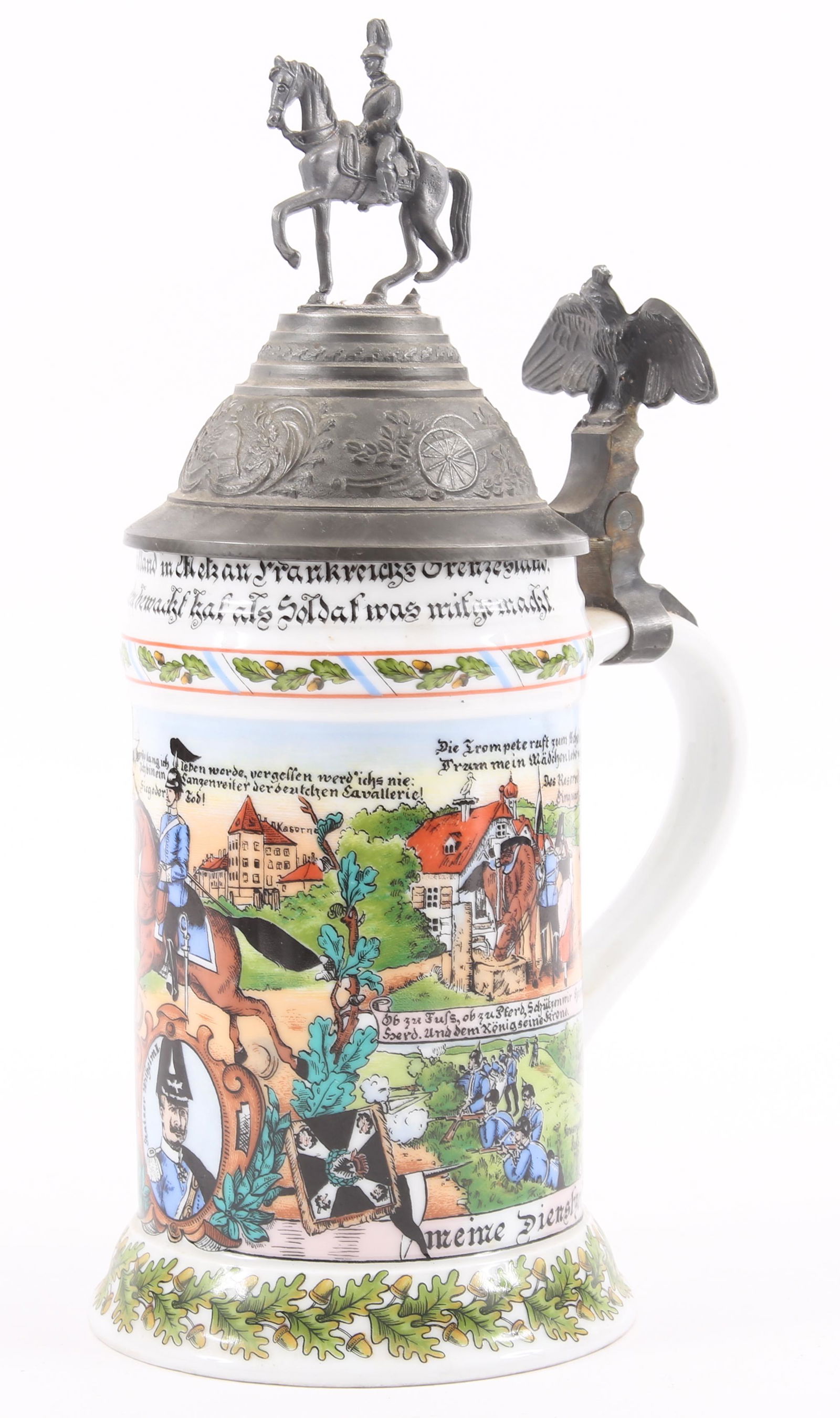 KAISER WEST GERMANY PORCELAIN LITHOPHANE STEIN (1 of 9)