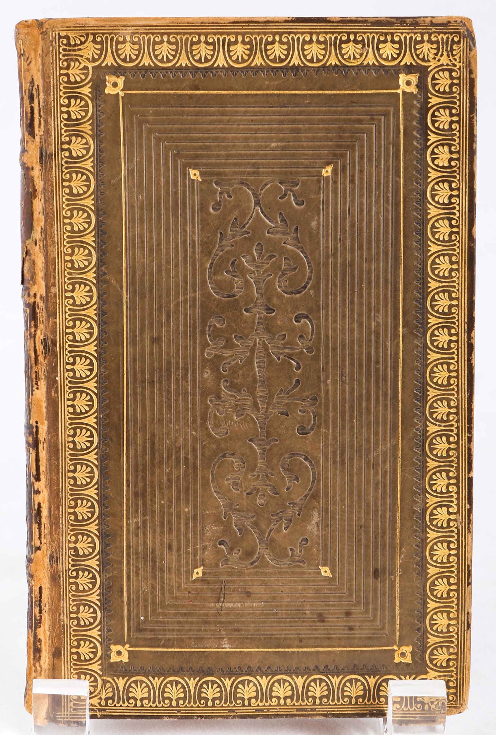 BURTON, ROBERT | The Anatomy of Melancholy: BURTON, ROBERT | The Anatomy of Melancholy. J. Bumpus, 1824 BURTON, ROBERT. The Anatomy of Melancholy. John Bumpus, 1824 18mo (6 1/4 x 3 3/4 in.) Leather with blind stamping and gilt design. Marbled e